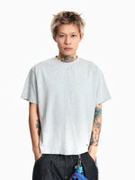 Boxy Fit Distressed T-Shirt 2