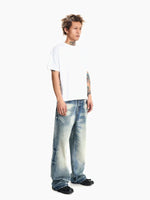 Boxy Fit Distressed T-Shirt 4