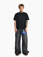 Boxy Fit Distressed T-Shirt 5