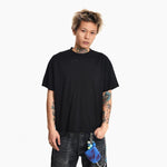 6044819772174,6044819772175,6044819772176, Boxy Fit Distressed T-Shirt