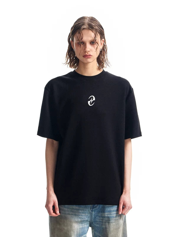 Boxy Fit Ice-Feel Graphic T-Shirt 1
