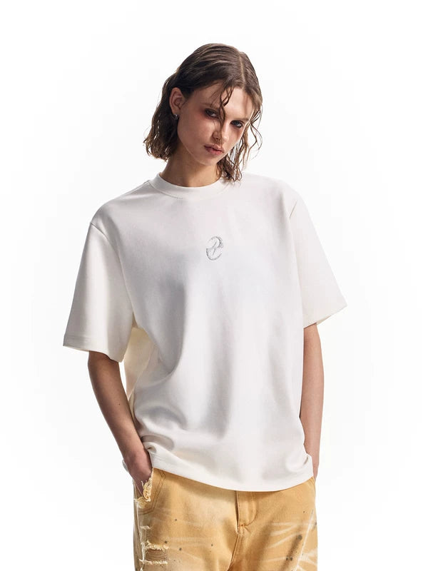 Boxy Fit Ice-Feel Graphic T-Shirt 4