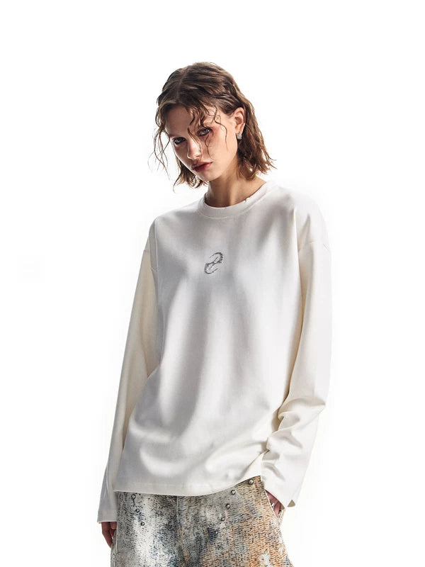 Boxy Fit Long-Sleeve Air Layer T-Shirt 1