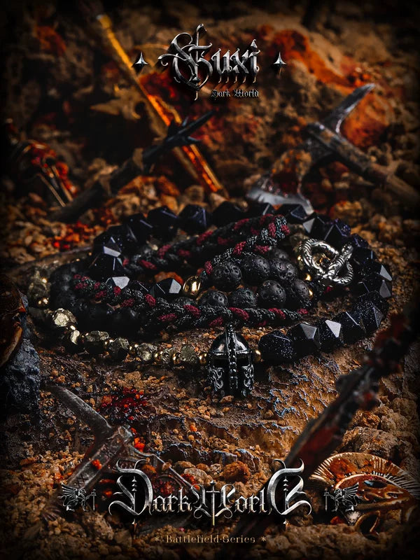 Braided Beaded Bracelet Set 2
