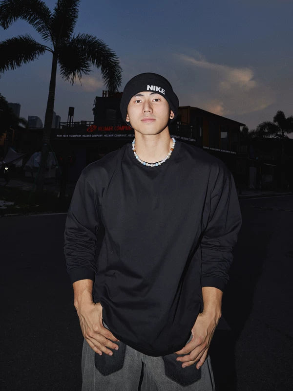 Breathable Crew Neck Long Sleeve T-Shirt 4