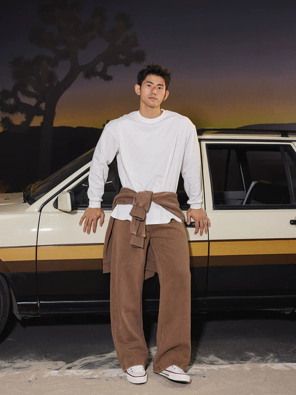 Breathable Crew Neck Long Sleeve T-Shirt 5