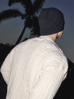 Cable Knit Faux Two-Piece Cardigan 5
