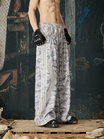 Camo Wide-Leg Athletic Track Pants 3