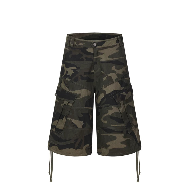6252474723610,6252474723611,6252474723612,6252474723613, Camouflage Cargo Capri Pants