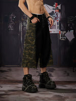 Camouflage Cargo Cropped Jeans 2