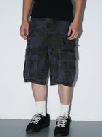 Camouflage Cargo Workwear Capri Pants 1