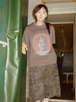 Camouflage Cargo Workwear Capri Pants 5