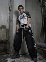 Camouflage Patchwork Cotton T-Shirt 5