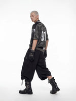 Camouflage Patchwork Jersey T-Shirt 3