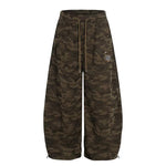 6033009717832,6033009717833,6033009717834,6033009717835, Camouflage Wide Leg Drawstring Sweatpants