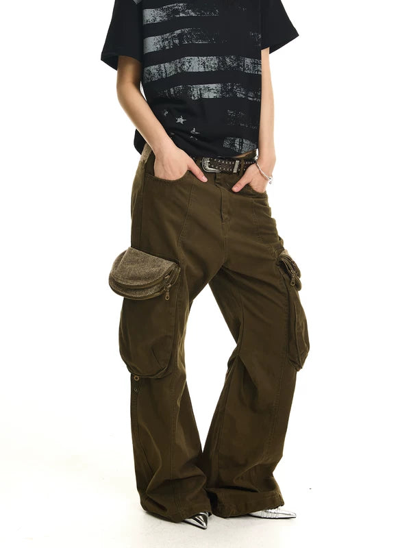 Cargo Pants with Flap Pockets 2