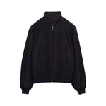 Cashmere Wool Harrington Raglan Jacket 1
