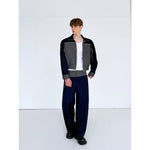 Casual Colorblock Jacket and Wide-Leg Pants Set 5