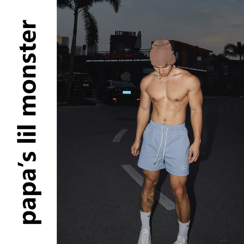 6264104586574,6264104586575,6264104586576, Casual Drawstring Waist Resort Shorts