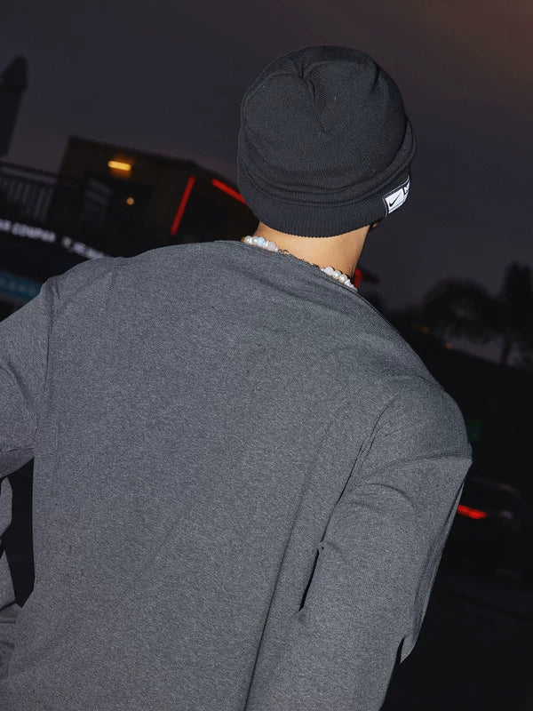 Casual Henley Collar Long-Sleeve Knit Sweater 5