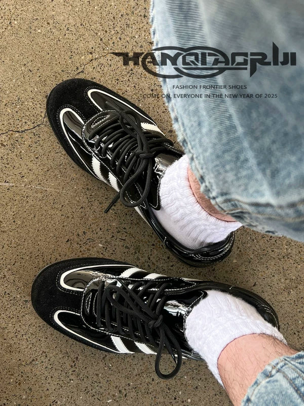 Casual Leather German Training Shoes 2