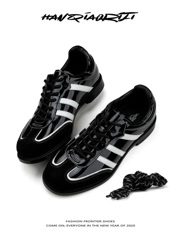 Casual Leather German Training Shoes 5