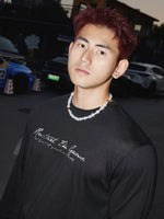 Casual Loose Long-Sleeve Graphic T-Shirt 3