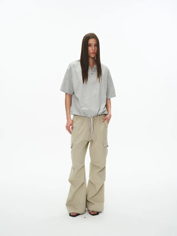 Casual Loose V-Neck T-Shirt 5