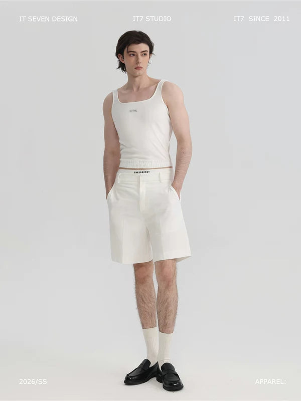 Casual Mid-Length Wide Fit Shorts 1