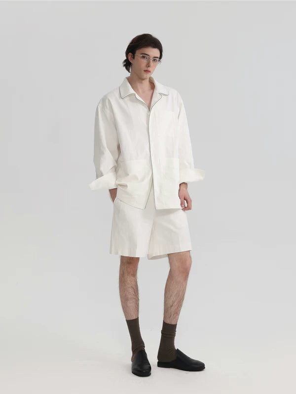 Casual Mid-Length Wide Fit Shorts 4