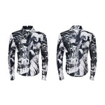 6035912285492,6035912285493,6035912285494,6035912285495, Character Print Slim Fit Mesh Shirt