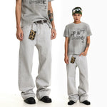 6040615968942,6040615968943,6040615968944,6040615968945,6040615968946, Classic Relaxed Fit Raw Denim Pants