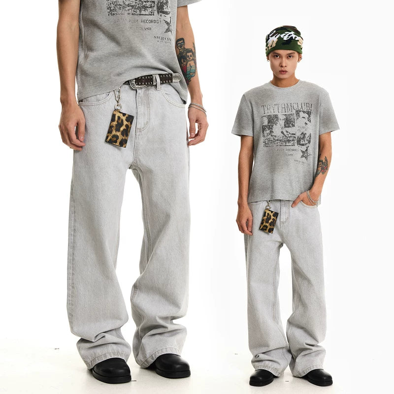 6040615968942,6040615968943,6040615968944,6040615968945,6040615968946, Classic Relaxed Fit Raw Denim Pants