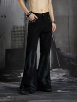Coated Flared Pants 5