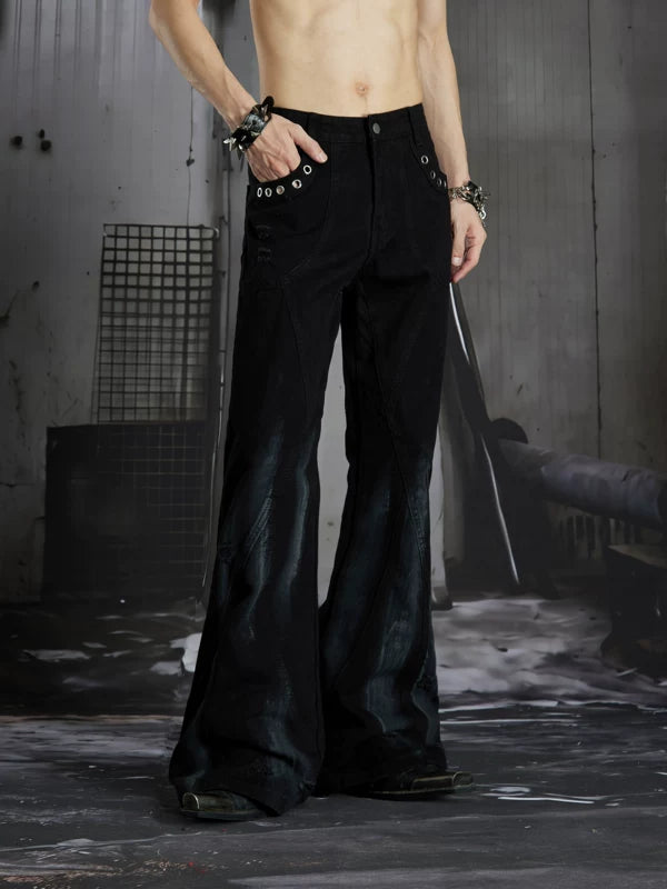 Coated Flared Pants 5