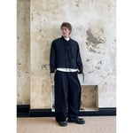 Collared Drawstring Pullover Casual Shirt 2