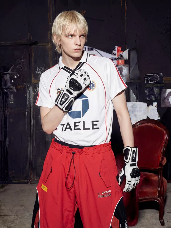 Collared Jersey Style Short-Sleeve Sport T-Shirt 3