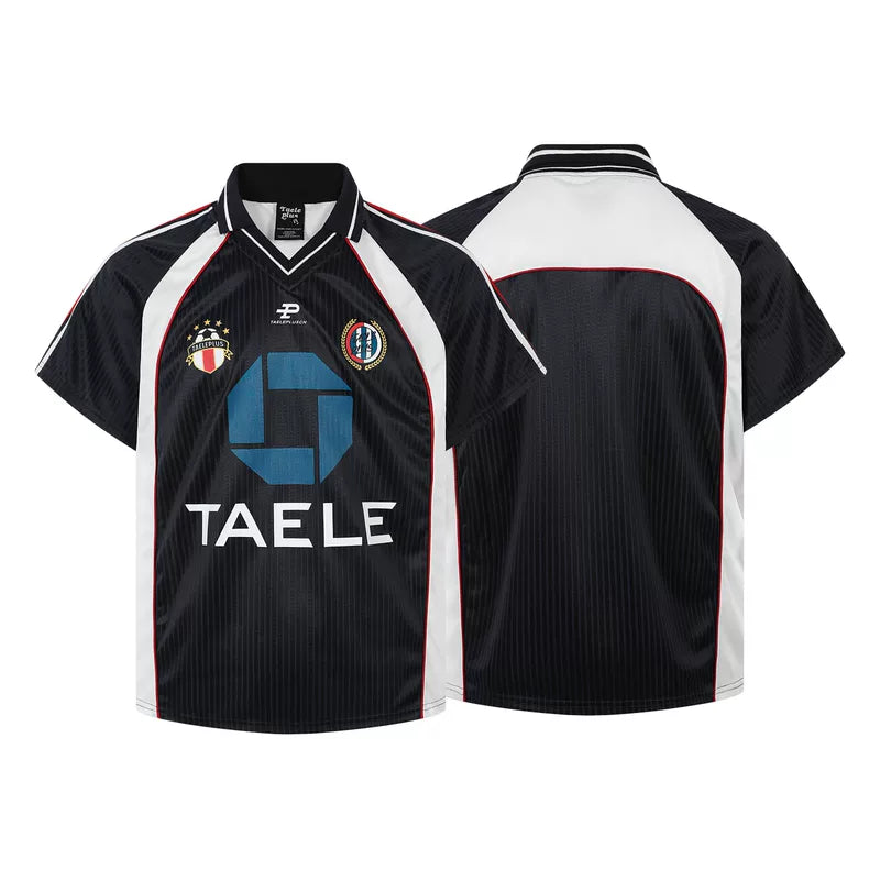 6229266974367,6229266974368,6229266974369,6229266974370, Collared Jersey Style Short-Sleeve Sport T-Shirt