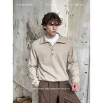 Collared Waffle Knit Polo Sweater 1