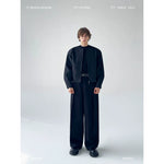 Collarless Minimalist Short Jacket 1