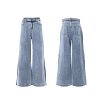 5592279055923,5592279055925,5592279055927,5592279055929, Collarless Short-Sleeved Frayed Denim Jacket