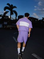 Color Block Racing Jacket and Pants Set 2