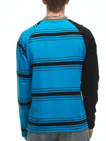 Color Block Raglan Sleeve Long T-Shirt 5