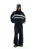 Color Block Windproof Sports Track Jacket 2