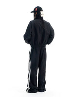 Color Block Windproof Sports Track Jacket 5