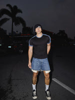 Color-Blocked Slim Fit Short-Sleeve T-Shirt 2