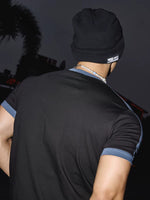 Color-Blocked Slim Fit Short-Sleeve T-Shirt 4