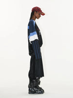 Colorblock Faux Two-Piece Graphic Jersey T-Shirt 4