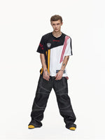 Colorblock Mesh Quick-Dry Sports Jersey Tee 5
