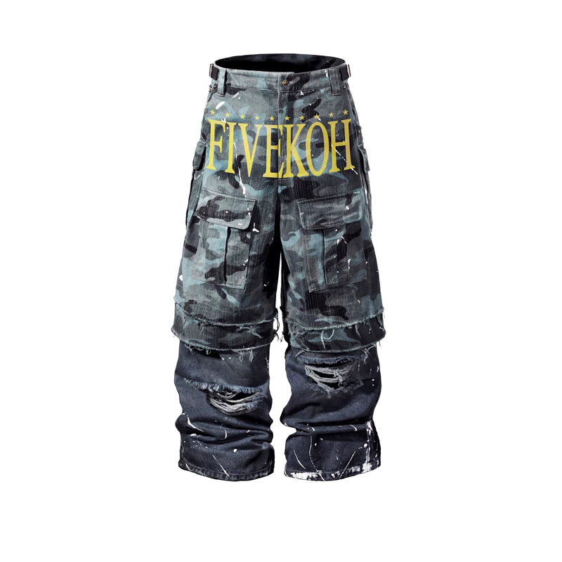 5772547497458,5772547497459,5772547497460, Convertible Cargo Work Pants with Detachable Legs